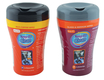 liv-it cupholder cleansing window wipes shrinkwrap label design